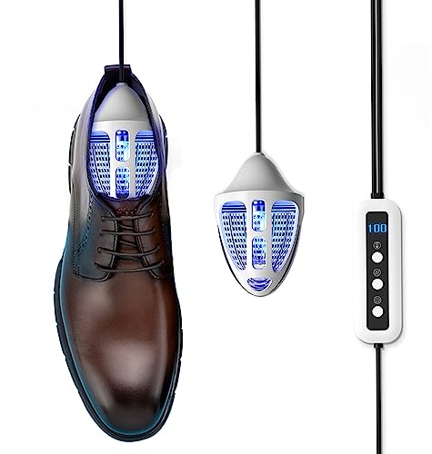 7117shoe Dryer and Deodorizer, déodorant pour chaussures, séchoir pour pieds et bottes, élimine les odeurs de chaussures, désodorisant pour chaussures, minuterie intelligente, 1 paire (7117-XD-11)