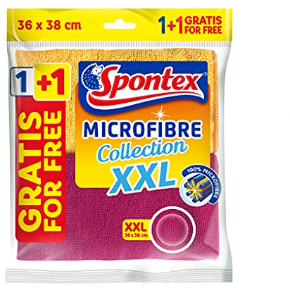 Spontex Bayeta Microfibra XXL, 2 Unidades