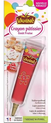 Vahiné Crayon Pâtissier Goût Fraise Arôme Naturel 25g (lot d