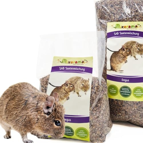 Mixerama Degus SAB Saatenmischung - getreidefreies Futter aus Saaten für Degus