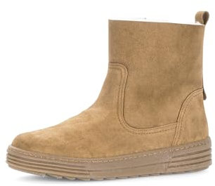 Gabor Damen Klassische Stiefeletten, Frauen Stiefeletten,Best Fitting,Lammfell,Warmfutter,Stiefel,Bootee,Booties,Lion (Natur),37.5 EU / 4.5 UK