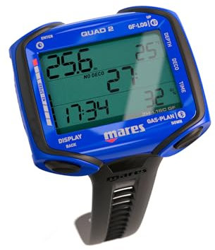 Mares Dive Computer Quad 2 (blau)