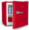 Klarstein Irene Retro Mini congélateur, réfrigérateur congélateur 31 L,Température ajustable -24°C à 10°C, Économie d'énergie Classe C, Silencieux 38 dB, Design Compact Rouge, Petit Congélateur
