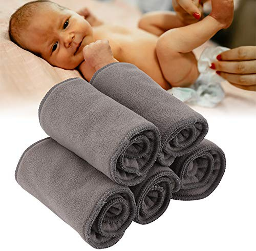 Tbest Fodera per Pannolini Baby Mappy Fodere Riutilizzabili Fodere per Pannolini Riluttanti Rt 4 Strati per Panno