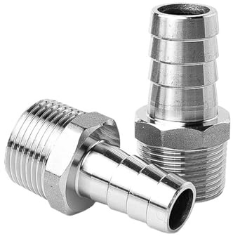 304 raccordo esagonale in acciaio inox for tubo dell'acqua pagoda raccordo for tubo flessibile di inserimento(DN50-50MM)