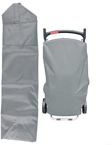 Cubiertas de parrilla, para Weber 9010001 Traveler, parrilla de gas portátil, resistente al agua, cubiertas de barbacoa para almacenamiento de protección al aire libre