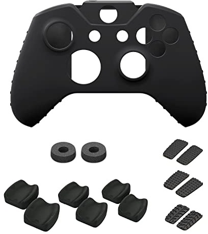 NiTHO FPS Precision Kit para Controlador Xbox One, Incluye Funda de Silicona, Empuñaduras Cóncavas para el Pulgar, Pegatinas para el Gatillo, Anillos de Precisiónprecisión de Puntería