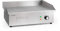 KLARSTEIN Grillmeile 3000R Pro - Piastra Elettrica in Ghisa, Superficie: 54,5 x 35 cm (ondulata), 50-300°C, 3000 W, Grill Elettrico Professionale con Paraspruzzi, Acciaio Inox