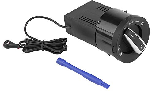T5 Lichtschalter Mit Sensor, Autoscheinwerfer-Steuerschalter, passend für MK4 Auto-Scheinwerferlampen-Steuerschalter Lichtsensormodul Scheinwerferschalter