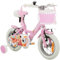 Actionbikes Kinderfahrrad Princess | 12 Zoll - V-Brake Bremsen - Fahrrad für Kinder von 2-5 Jahren - Schutzblech v./h. - Kinder Fahrrad für Mädchen & Jungen - Laufrad - Fahrräder - Bicycle - Kinderrad