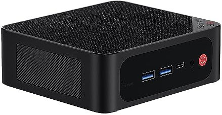 Beelink SER5 Mini PC AMD Ryzen 5 5500U(6C/12T,up to 4.0GHz), 16GB DDR4 500GB M.2 NVME SSD, 4K Triple Display, HDMI, DP, USB-C, WiFi 6, BT5.2, LAN 2.5G, Mini Computer Windows11 Pro