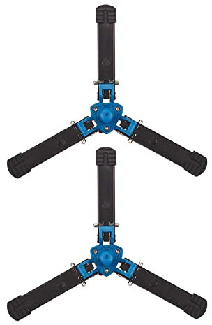 Cusstally 2X M1 3 Gambe Piedi Supporto Monopiede Stand Base 3/8 Pollice Adattatore
