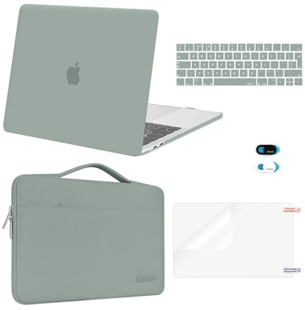 MOSISO Kompatibel mit MacBook Pro 13 Zoll Hülle M2 M1 2026 2025 2024-2016