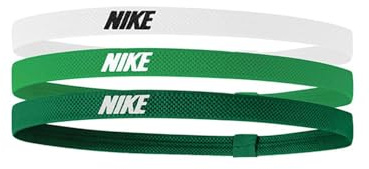 NIKE Haargummi elastisch Headbands 3pk Stirnband Unisex Erwachsene Mehrfarbig Einheitsgröße
