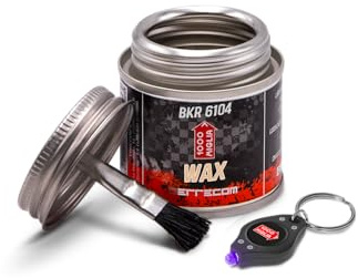 Errecom 1000 Miglia BKR 6104 DRY Fahrrad Kettenwachs für trockene und staubige Straßenbedingungen - 60 ml, All-In-One-Dose mit Pinsel enthalten