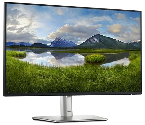 Dell P2425H 24 Zoll Full HD (1920x1080) Monitor, 100Hz, IPS, 5ms, 99% sRGB, USB-C, DisplayPort, HDMI, VGA, 4X USB, 3 Jahre Garantie, Schwarz