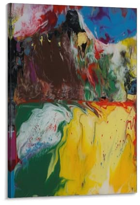 Sindbad 2008 von Gerhard Richter Artworks Kunstdruck Poster Wandkunst Gemälde Leinwand Dekor Home Poster 40 x 60 cm