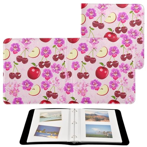 JUMBEAR Grande album fotografico autoadesivo con 20 pagine, album fai da te, per matrimoni, famiglia, bambini, vacanze, mele rosse