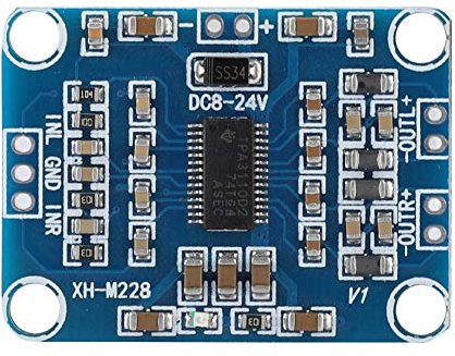 TPA3110 2X15W Digitale 18V 20Hz 20KHz 0.2cm Stereo | DC 8-18V, 15W, 18V, specifica 15W, specifica 18V, specifica 20Hz, per 15W 18V 20Hz 20KHz 0.2cm 0.08in