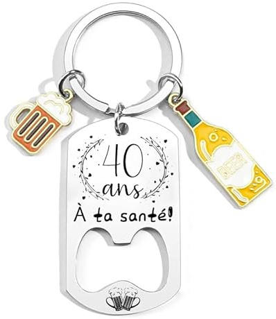 QTZXZX Porte-Clés pour 18-70 Anniversaire,18-70 ans Cadeau Décapsuleur Personnalisé - Porte-clés Anniversaire 18-70 ans Garcon Idée Cadeau 18-70 Homme et Femme Porte-clés Original Homme