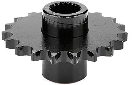 Depisuta Rueda Dentada de Salida Delantera de 19 Dientes de Alta Resistencia para ATV Gy6 de 150 : Engranaje de Cadena Suave que Ahorra Energía, Ajuste Perfecto, Material de Hierro