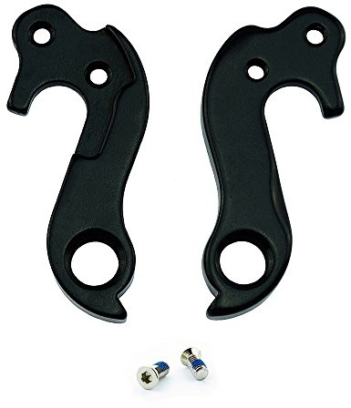 Noah And Theo NT-HD026 Mech Gear Derailleur Hanger Dropout compatible with Cube #123 or 10123 in SATIN BLACK incl. screw set. Also fits Lynskey and other road bikes