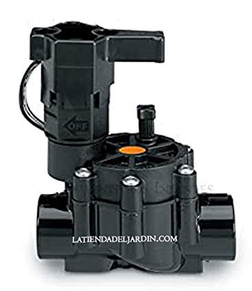 Suinga Electroválvula de Riego 3/4 24V LFV bajo caudal R.Bird para riego por goteo y uso con programadores eléctricos