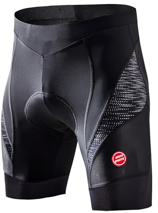 Men's Cycling Shorts Padded Bicycle Riding Half Pants Bike Biking Cycle Tights