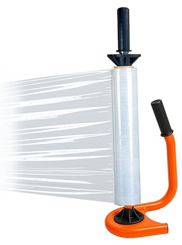 Freiziel® Profi Abroller Premium Orange Stretchfolienspender Abwickler