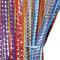 kuou String Door Curtain, Glitter Retro Plain Tassel Door Curtain Fly Insect Bug Screen String for Doorway Living Room Party Events or Window Curtain Panel (100 * 200cm)