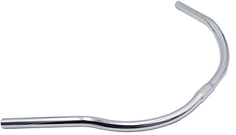 SENQI Beach Cruiser Bike Lenker Retro Cruiser Fahrrad Lenker Rise Lenker (22,2 x 25,4 x 660 mm Silber)