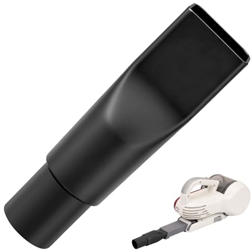 Attachments for BLACK+DECKER - Extendable Crevice Tool, Accessories Adapter, for Hand Vacuum Models with Slim Nozzle and Extendable Crevice - Fits Caliber (1.47 x 0.5)