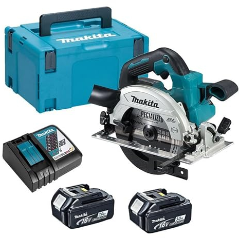 MAKITA DHS660RFJ Kreissäge 18 V LXT Ø165 mm (2 x 3,0 Ah) in Makpac
