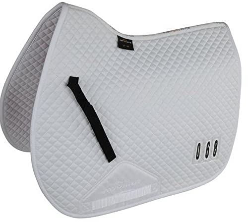 ARMA - GP Satteldecke für Pferde Aubrion, weiß, 38,1 cm-41,91 cm