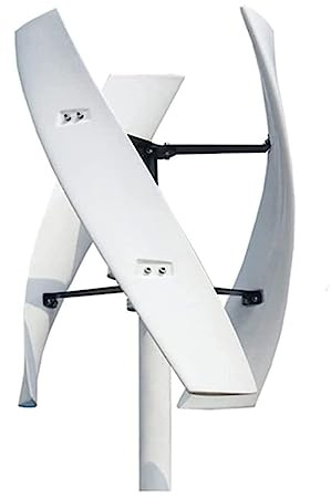 AISINILALAO 1000W Home Wind Turbine Kit,220V 12V 24V 48V Aerogenerador con Controlador MPPT 3 Cuchillas Generador Solar Portátil para Uso Doméstico (Blanco),12v