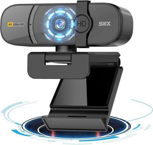 SIIIX 4K webcam 4K Full HD Webcam for PC