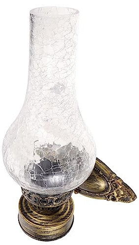 Veemoon Retro-wandlampe Aus Metall Und Glas Kreative Vintage-beleuchtung Für Wohnzimmer Flur Restaurant Hotel Bar Club Und Mehr Wandlampe Für Innenbereich Mit Großem Abstrahlbereich