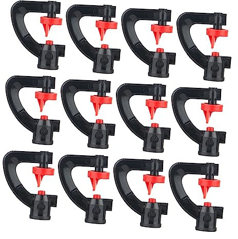 Yardwe 20stücke Typ Bewässerungsdüsen Rotierende Vernebelungsdüsen Für Gartenrasen Bewässerungssystem Langlebige Kunststoff Sprinkler Für Gewächshaus Pflanzenpflege