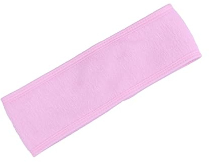 HONITANO 3pièces Bandeaux De Bain Ajustables Rose Lot De Bandeaux Pour Maquillage Lavage Du Visage Accessoires Pratiques Pour Femmes Et Filles