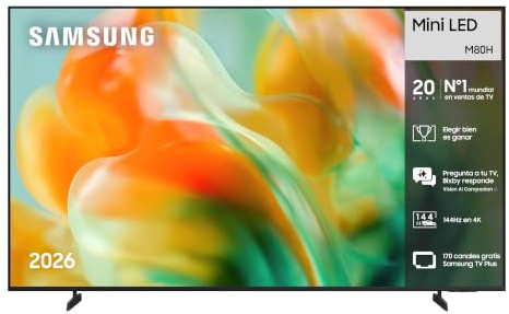 Samsung TV Mini LED M80H 55 4K Smart TV con IA