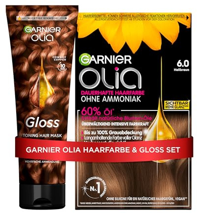 Garnier Olia Haarfarbe & Gloss Set