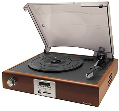 OLD DISCO LAFAYETTE GIRADISCHI CON PRESA USB E FUNZIONE DI REGISTRAZIONE SU SCHEDA SD