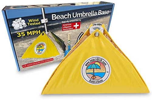 BEACHBUB Der Terrassenschirmständer ist für den Strand gemacht