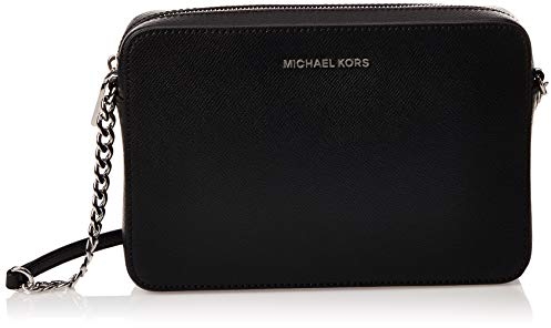 Michael Kors 32S4STVC3L-001 LG EW CROSSBODY BLACK Donna Borse Taglia EU Unica