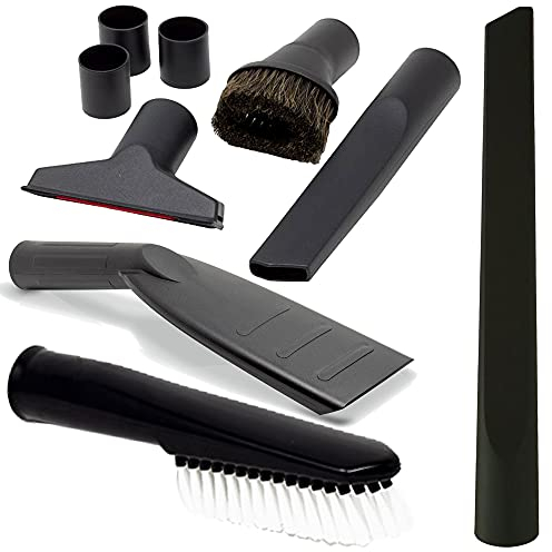 Staubsauger Düsen-Set 6-teiliges Düsenset universal ø35mm / ø32mm Staubsaugerzubehör mit Universaladapter Staubsaugeraufsätze Bürsten Universalbürste
