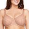 Glamorise Lace Comfort Wonderwire Underwire Bra 9855 (Women's & Women's Plus)