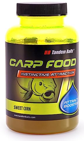Tandem Baits Carp Food Attract Booster,Maíz de azúcar para pesca de carpas sin esfuerzo,cebo para pesca de peces grandes,Accesorios para carpas, para profesionales y aficionados de pescadores de 3 ml