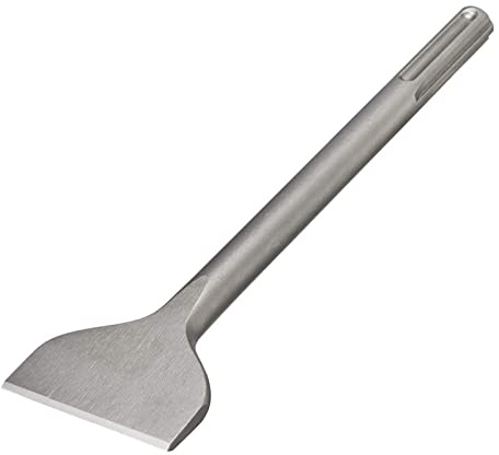 DUPHA SDS-Max Meißel, Fliesenmeißel 7,6 cm breiter Flaschenmeißel, gerader Meißel, 7,6 x 30,5 cm, Bodenmeißel, elektrischer Hammer, Meißel for Mauerwerk, Ziegelwand, Granit