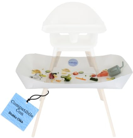 CATCHY - Recogedor de Comida para Trona - Compatible con Stokke Clikk Trona