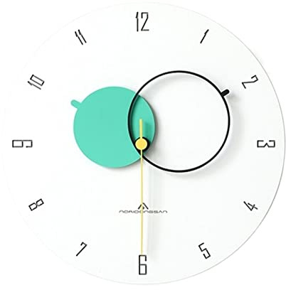SPEFMODD Orologio per Soggiorno Orologio da Parete Soggiorno Moda personalità Moderna Creativo Orologio Muto Orologio Horloge Murale Design Moderno Orologio da Parete